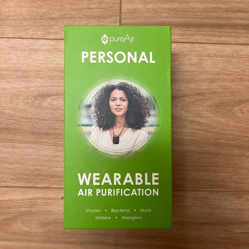 Personal Wearable Air Purification by pureAir Green-tech Environmental